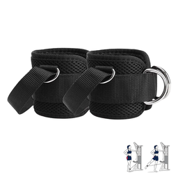 [A000018024] Par de grilletes Wod Pro para tobillo de neopreno con agarre de tobillo