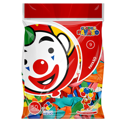Pack 50 globos Payaso Decorator No. 9