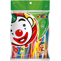 Pack 50 globos Payaso Zeppelin No. 270