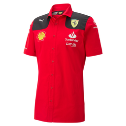 Camisa F1 Ferrari manga corta para hombre
