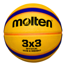 [A000019585] Balón de baloncesto Molten 3x3 B33T2010 #6 deep channel hule natural