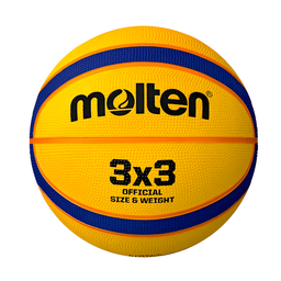 [A000019585] Balón de baloncesto Molten 3x3 B33T2010 #6 deep channnel hule natural