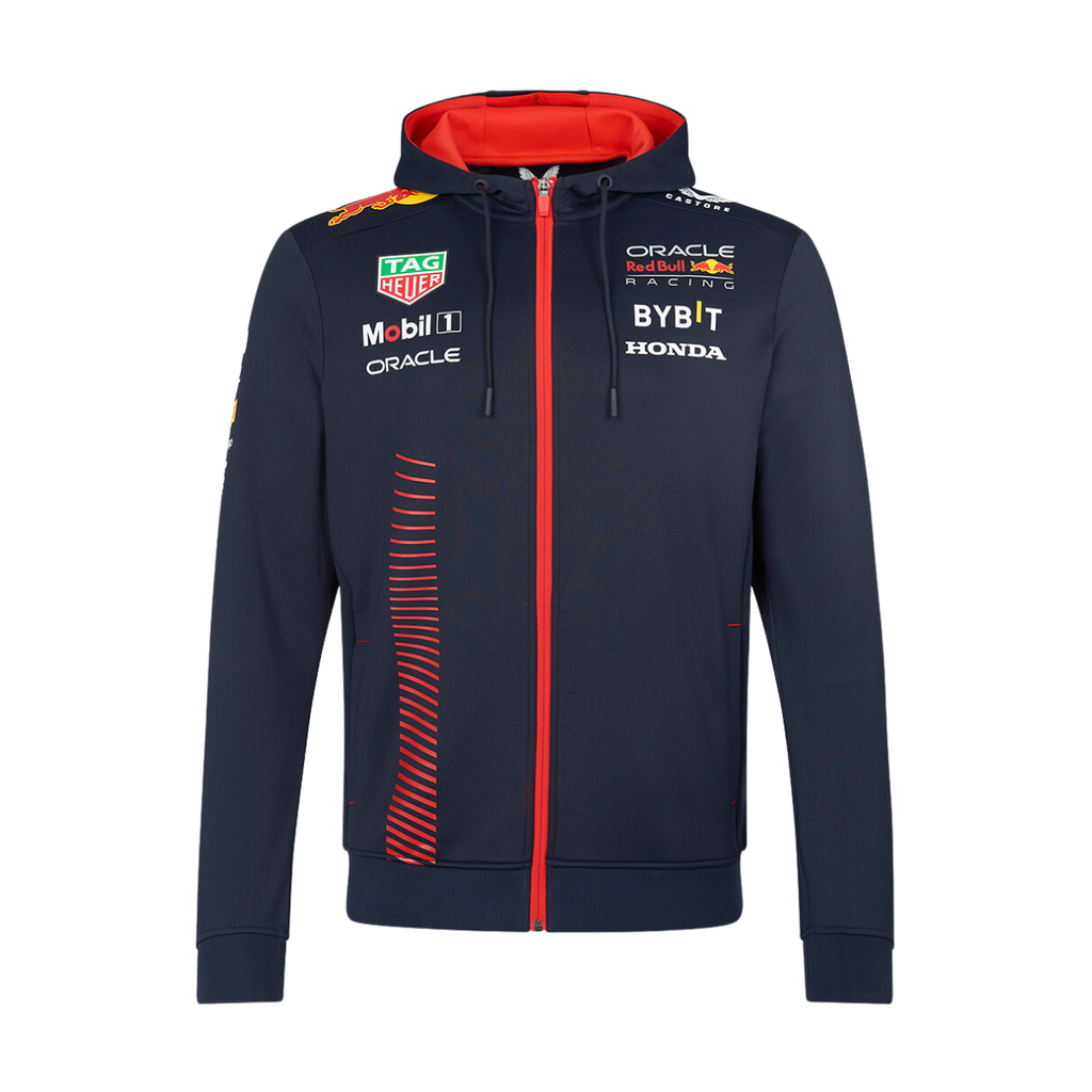 Sudadera Castore F1 Red Bull Racing 2023 con cierre para hombre