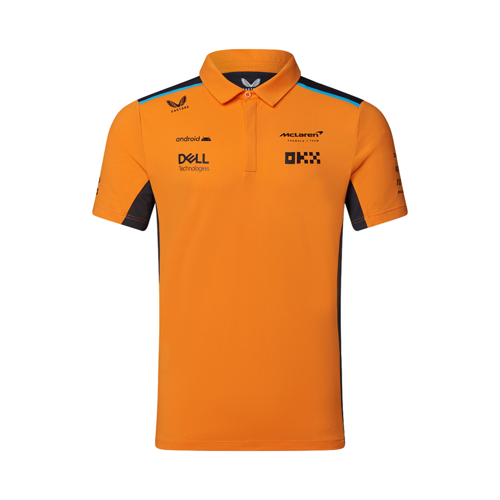 Playera Castore F1 McLaren oficial 2023 tipo polo
