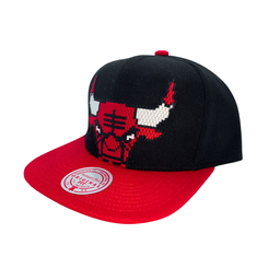 [A000022017] Gorra Mitchell & Ness NBA Chicago Bulls 8 Bit XL HWC