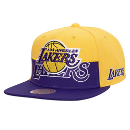 [A000022023] Gorra Mitchell & Ness NBA L.A. Lakers Half N Half