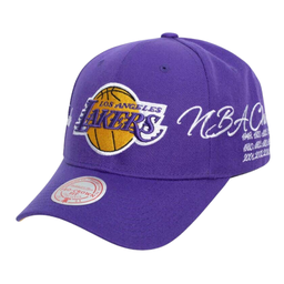 [A000022054] Gorra Mitchell & Ness NBA LA Lakers Champ Wrap Pro
