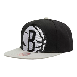 [A000022098] Gorra Mitchell & Ness NBA Brooklyn Nets 8 Bit XL