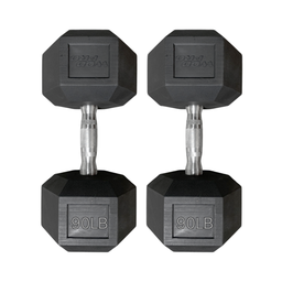 [A000022514] Par de Mancuernas Hexagonales Wod Pro 90 Lbs