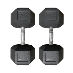 [A000022516] Par de Mancuernas Hexagonales Wod Pro 100 Lbs