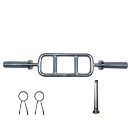 [A000022549] ​Barra Wod Pro Olímpica Romana para Tricep con bujes