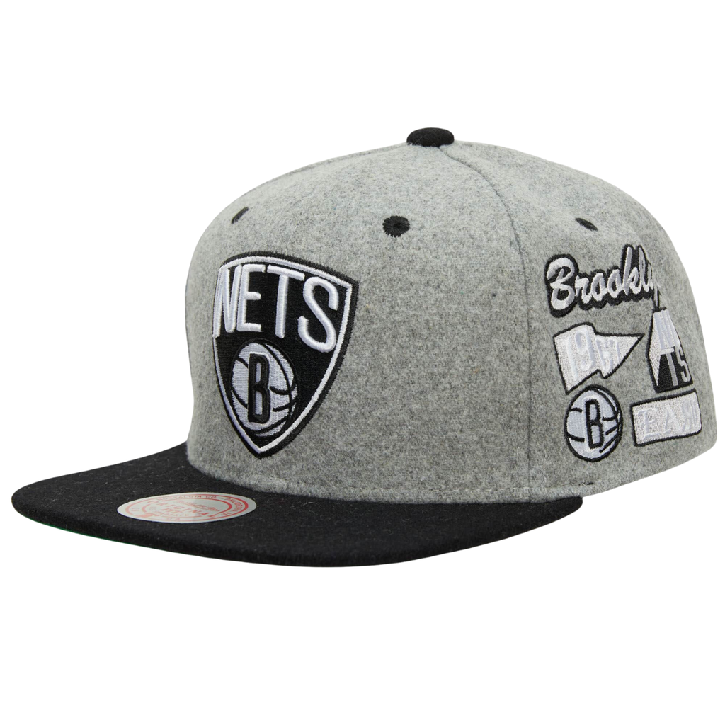 Gorra Mitchell & Ness NBA Brooklyn Nets Melton Patch