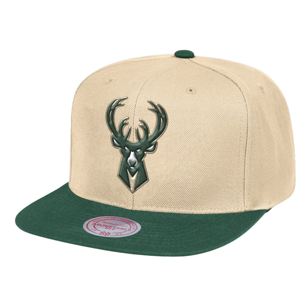 Gorra Mitchell & Ness Milwaukee Bucks Core Basic