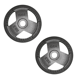 [A000023477] Par de discos de acero 15 kg 2" Wod Pro