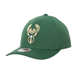 [A000024273] Gorra Mitchell & Ness NBA Milwaukee Bucks Team Ground 2.0 visera curva