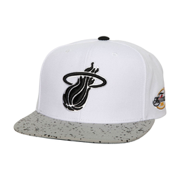 [A000024294] Gorra Mitchell & Ness NBA Miami Heat Cement Top