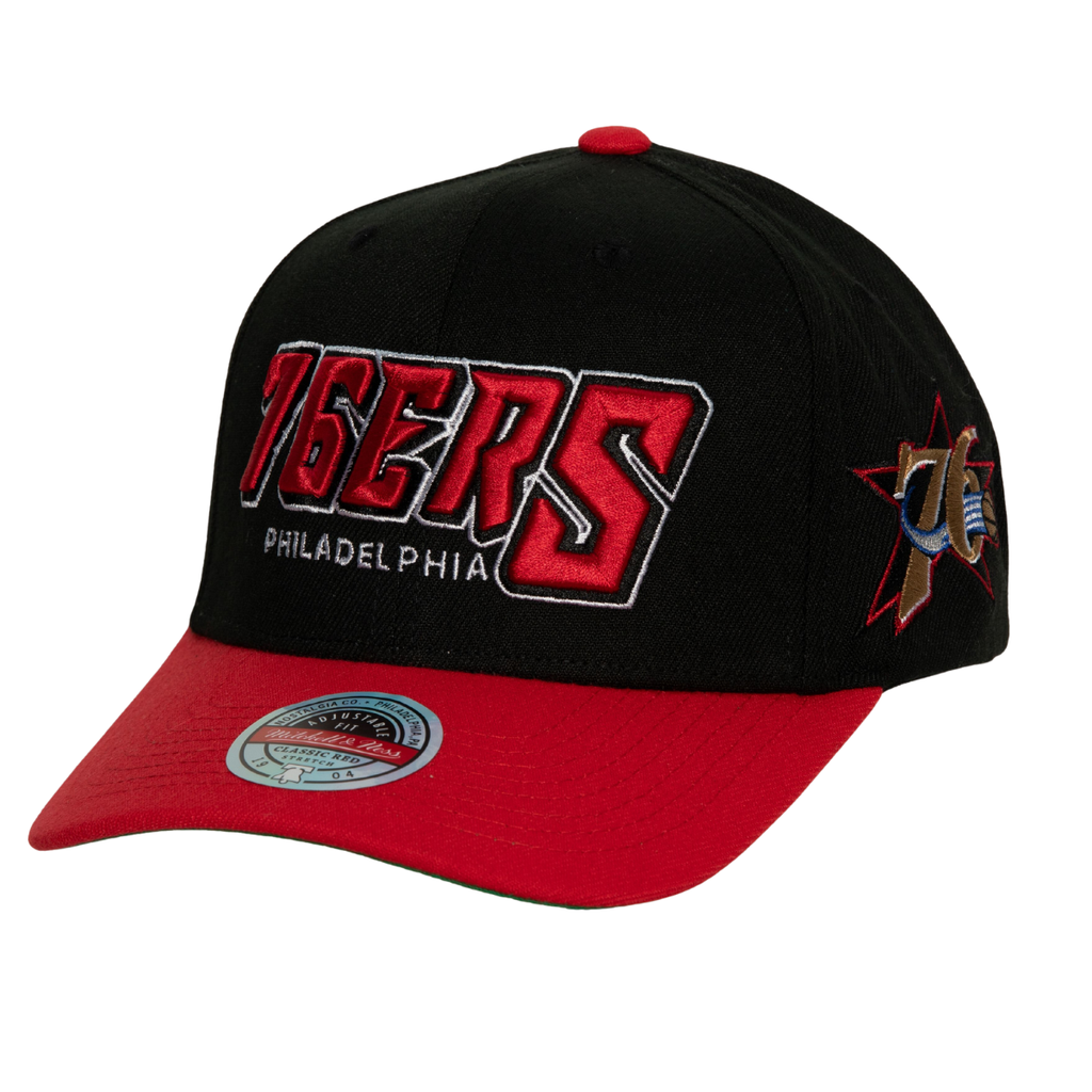 Gorra Mitchell & Ness Philadelphia 76ers Shredder Stretch HWC