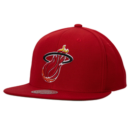[A000024304] Gorra Mitchell & Ness NBA Team Ground 2.0 HWC Miami Heat