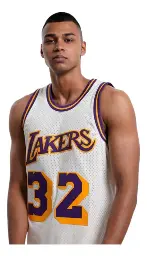 Jersey Mitchell & Ness NBA Los Angeles Lakers Team Color Swingman 1984 Magic Johnson
