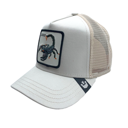 [A000025334] Gorra Goorin Bros The Deadliest Scorpion White Patch