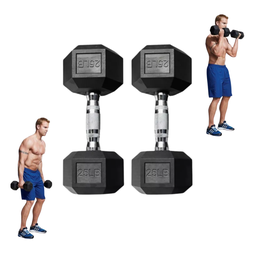 [A000027685] Par de Mancuernas Hexagonales IronFit 25 Lbs