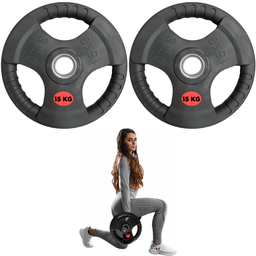 [A000027739] Par de Discos Recubiertos 2" IronFit de 15 kg
