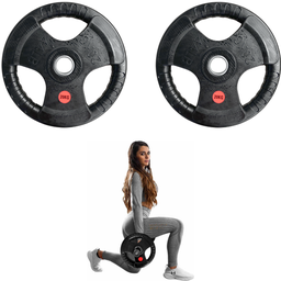 [A000027740] Par de Discos Recubiertos 2" IronFit de 20 kg