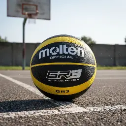 Balón de Baloncesto Molten BGR3 Giugiaro Hule Natural
