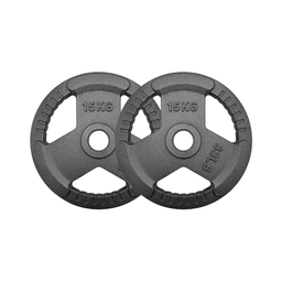 [A000028614] Par de Discos de Acero IronFit 15kg 2"