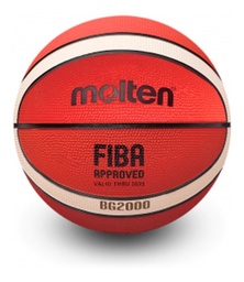 [A00007392] Balón de baloncesto Molten B7G2000 #7 hule natural