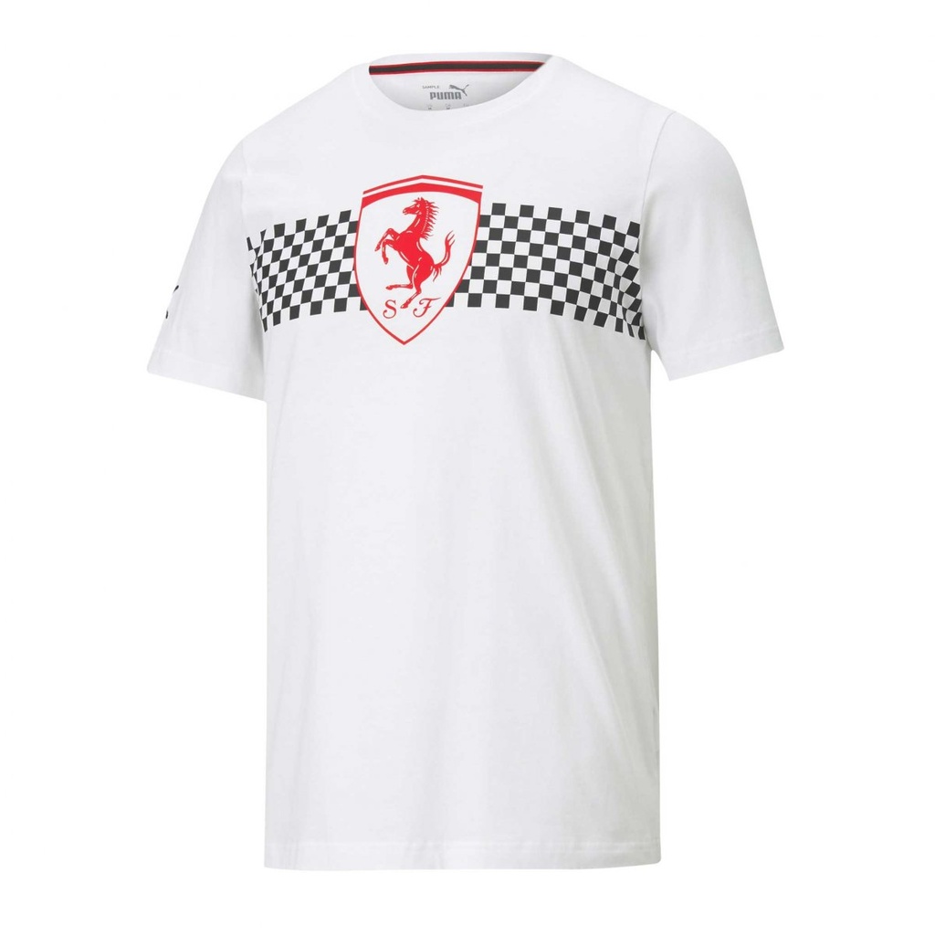 Camiseta Scuderia Ferrari bandera a cuadros Puma
